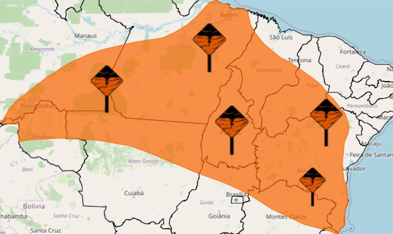 Alerta Laranja Para Temporais Chuva Intensa E Ventania Em Partes Do